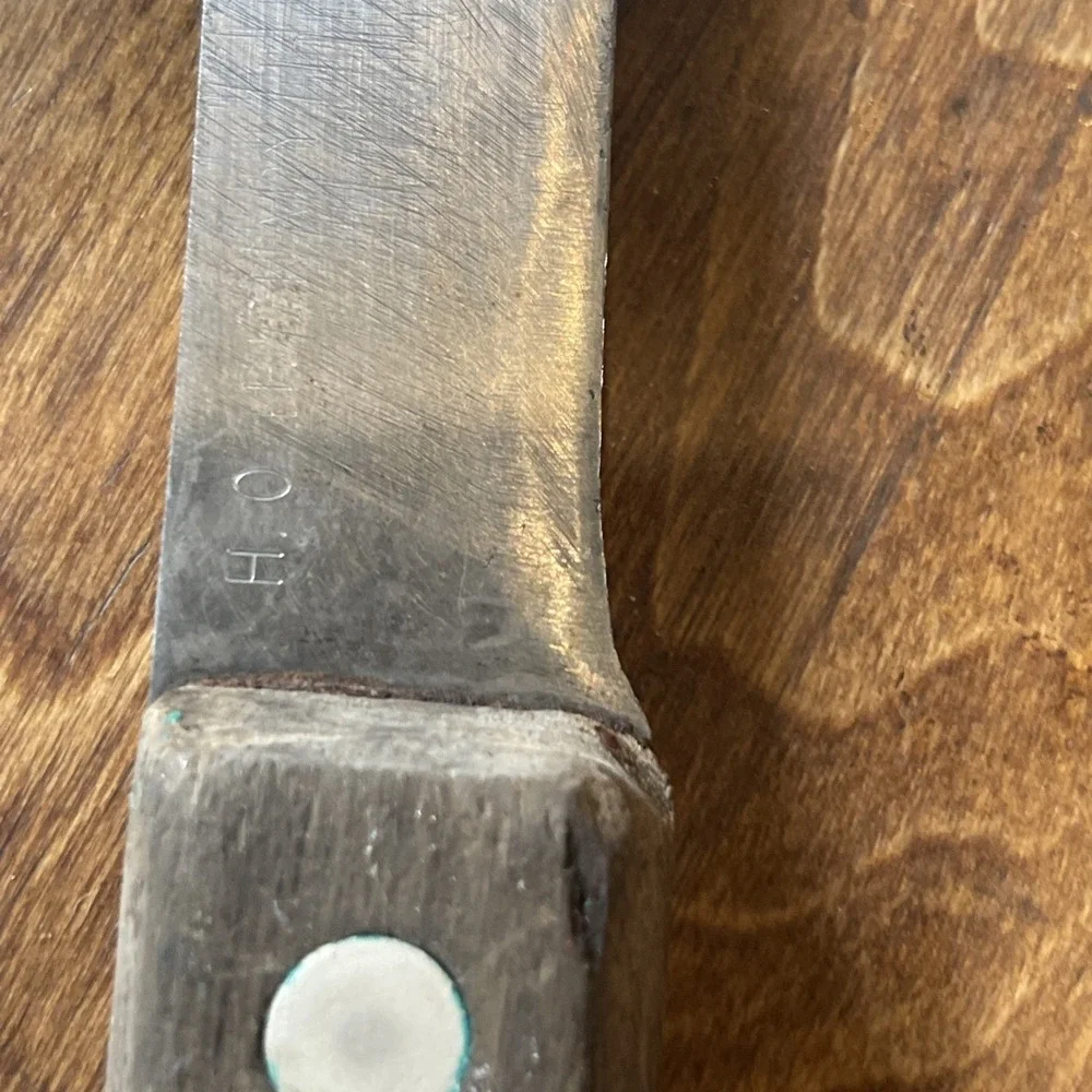 Antique J A Henckels Twinworks Germany Carbon Steel 30-7In Chef‎ Knife Butcher